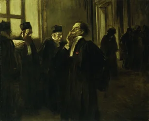 Palastkorridorszene; Scene de Couloir au Palais, ca. 1905