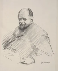 Porträt von Vollard (Lithographie)