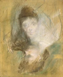 Skizze einer Frau