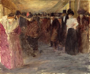 Der Musiksaal, ca. 1890