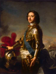 Porträt von Peter I (1672–1725)