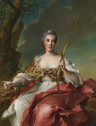 Madame Bergeret de Frouville als Diana, 1756