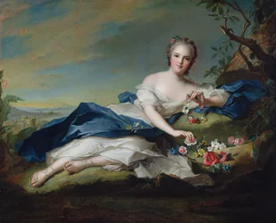 Porträt von Henriette de France, ca. 1742
