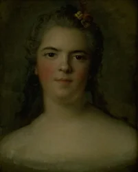 Porträt von Louise-Élisabeth de France, Tochter von Ludwig XV. "Mme Infante"