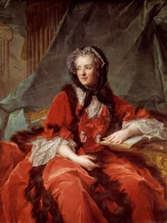 Porträt von Marie Lesczinska, Königin von Frankreich