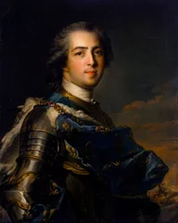Porträt von König Ludwig XV., 1710-1774, 1745