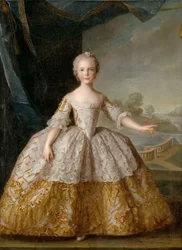 Prinzessin Isabella von Parma 1741-1763 als Kind