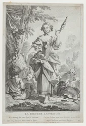 La Bergère Laborieuse, 18. Jahrhundert
