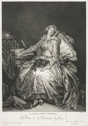 Madame Greuze schläft