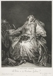 Madame Greuze schläft, 1776