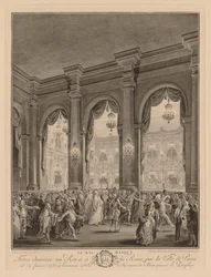 Maskenball im Hôtel de Ville, 23. Januar 1782