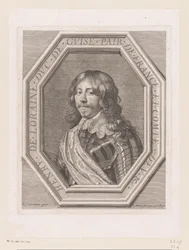 Porträt von Heinrich II. von Lothringen, Herzog von Guise