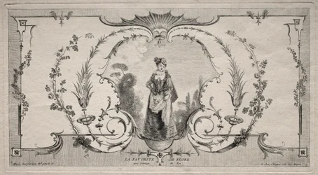 Der Favorit von Flora, Arabeske