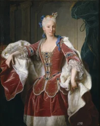 Porträt von Elisabeth Farnese, Königin von Spanien, 1723