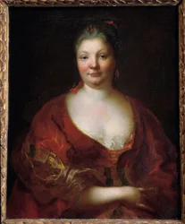 Porträt von Madame Du Noyer (1663-1719)