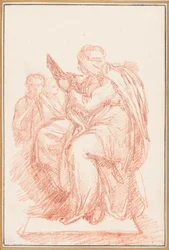 Die persische Sibylle von der Decke der Sixtinischen Kapelle