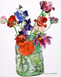 Rittersporn, Mohnblumen & andere im Glas, 2011