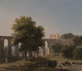 Ein Aquädukt in der Nähe einer Festung, 1807