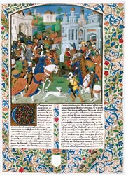 Chronique de la Bouquechardiere, Weltgeschichte von Jean de Courcy, Seigneur de Bourg-Achard