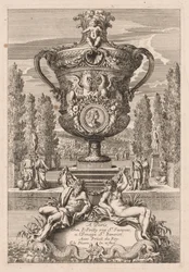 Dekorative Urne