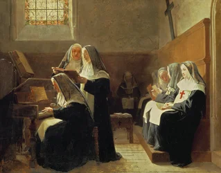 Der Klosterchor, 1865
