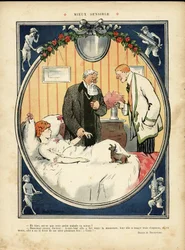 Illustration von Jehan Testevuide in Le Lire, Nr. 375, 09/04/10 - Besser empfindlich - Medizinisch