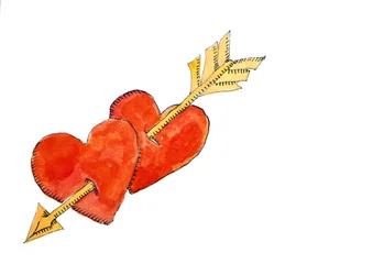 Zwei Herzen - Pfeil, 2011