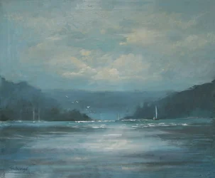 Salcombe Spätnachmittag