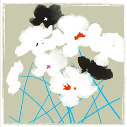 Türkisfarbene Stiele