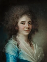 Porträt der Hofdame Wilhelmine Bertouch