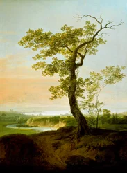 Blick auf den Genfersee bei Veyrier