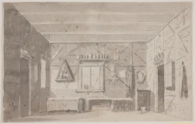 Ein Bauernhaus