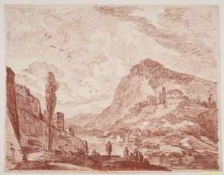 Italienische Fantasielandschaft