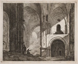 Interieur derselben Ruine 1806