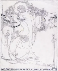 Und einer nach dem anderen schlich sich leise zur Ruhe, ca. 1902-3