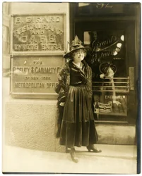 Madam Girard aus NY, berühmtes Restaurant in der Innenstadt, 92 William St, 1910