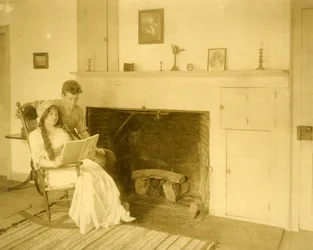 Malcolm Stewart Boylan und seine Mutter. Er ist einer der 9 wichtigen Titelautoren Hollywoods