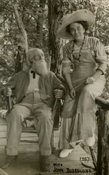 Mit John Burroughs 1907