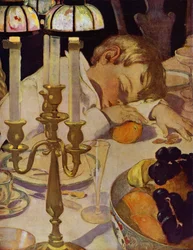 Robin legte seinen Kopf auf seinen Arm und schloss die Augen