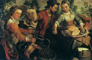 Auf dem Markt, um 1554-1574