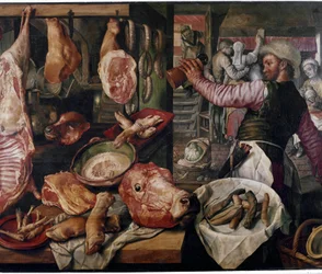 Metzgerei (Fleischmarkt) (Detail)