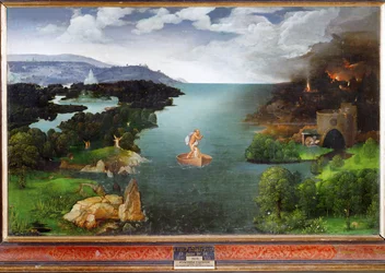Landschaft mit Charon, der den Styx überquert, ca. 1515-1524