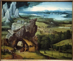 Landschaft mit dem heiligen Hieronymus