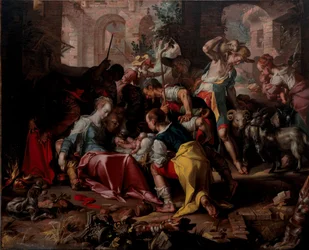Die Anbetung der Hirten, 1598