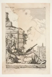 NILUS ALITER, aus Sculpturae Veteris Admirata