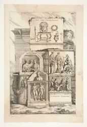 Römische Reliefs mit Inschriften