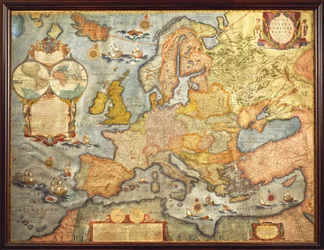 Karte von Europa 1686 von Joan Blaeu