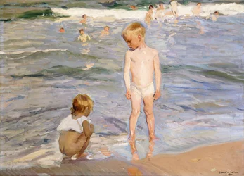 Nachmittagssonne, Strand von Valencia, 1910