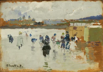 Strand von La Concha, San Sebastián, 1906