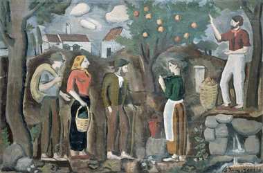 Die Apfelernte